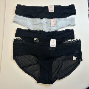 2.  NWT Auden Women's Panties  4 pair size L